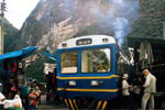 Zug nach Machu Picchu
