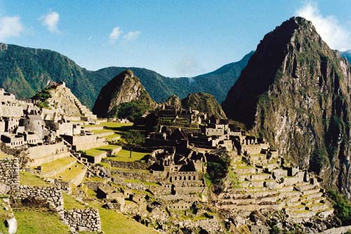 Machu Picchu und der Huayna Picchu