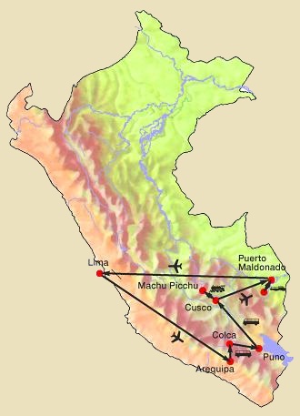 Rundreise Erlebnis Peru + Tieflandurwald des Tambopata